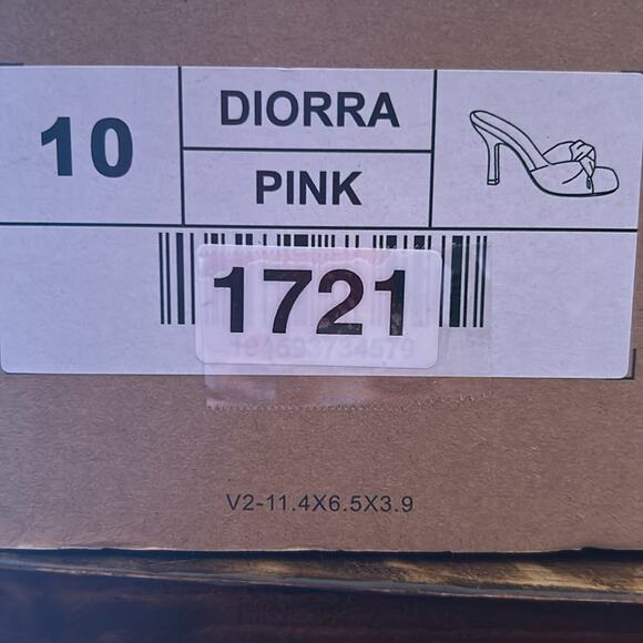 Journee Collection Diorra Knotted Vamp Heels Dress Sandal Square Toe NEW 10 - Picture 10 of 10